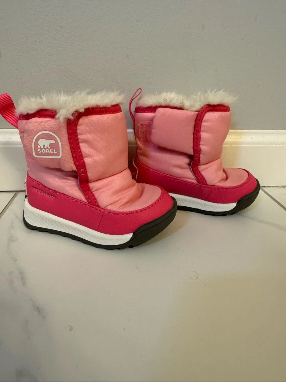 Sorel Kids’ Whitney ll Faux Fur Lined Waterproof Snow
